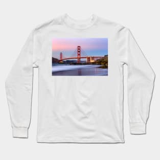 Golen Gate Bridge from Baker Beach Long Sleeve T-Shirt